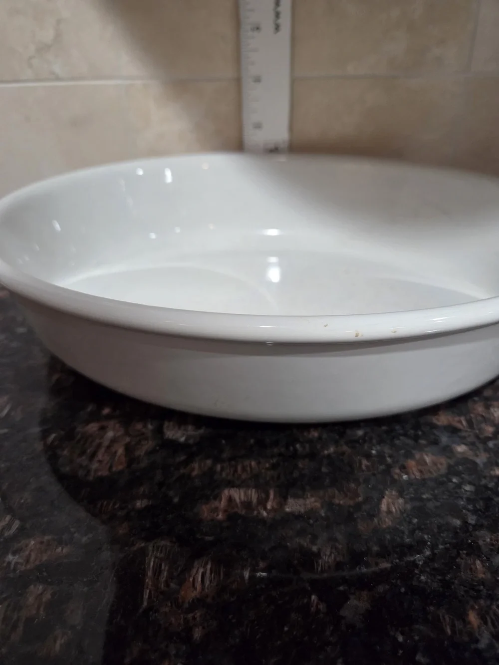 IKEA White Ceramic Serving Platter